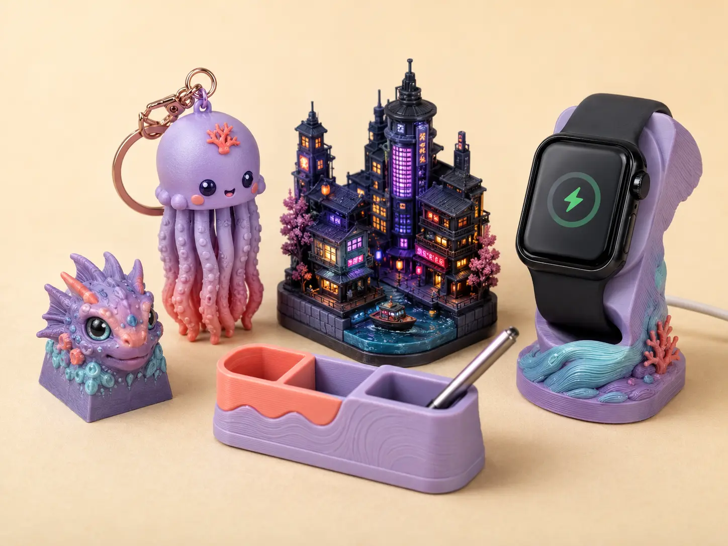 Bộ sưu tập sản phẩm in 3D Lumino Craft
