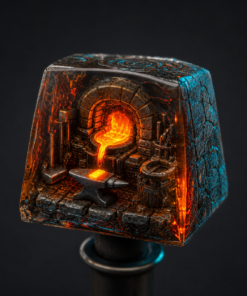 Ember Forge Artisan Keycap