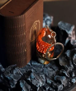 Alternative view of Móc Khóa Resin Tiểu Cảnh Nấm Đỏ Fantasy – Khu Rừng Nấm Đỏ